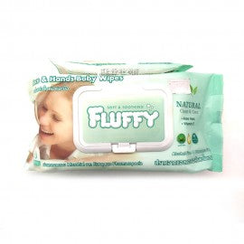 Fluffy Face & Hands Baby Wipes 80 sheets