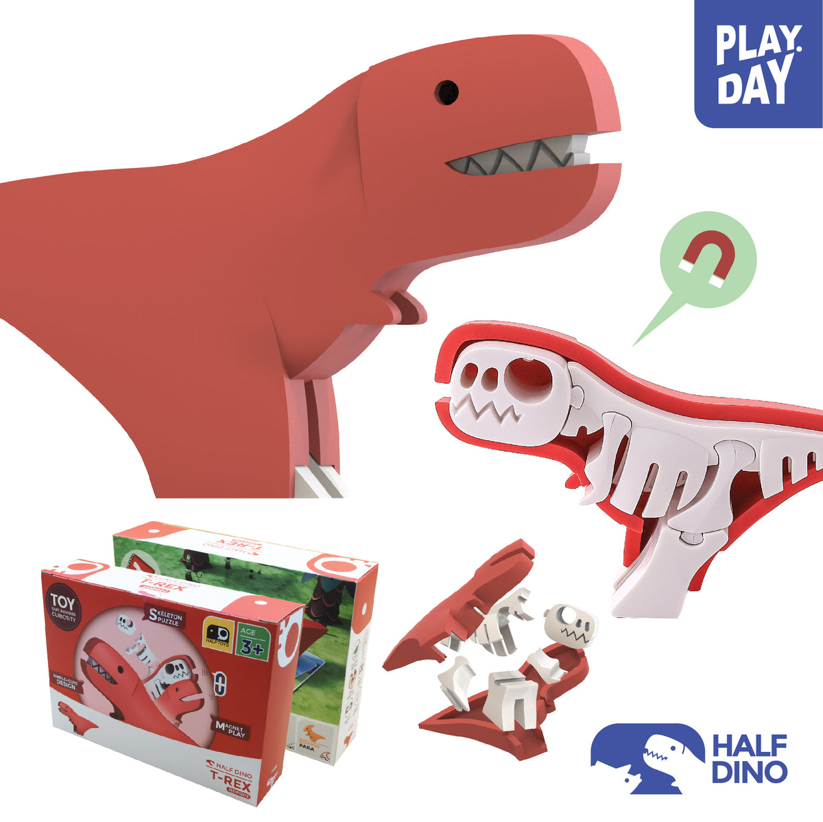 Halftoys Half Dino - T-Rex
