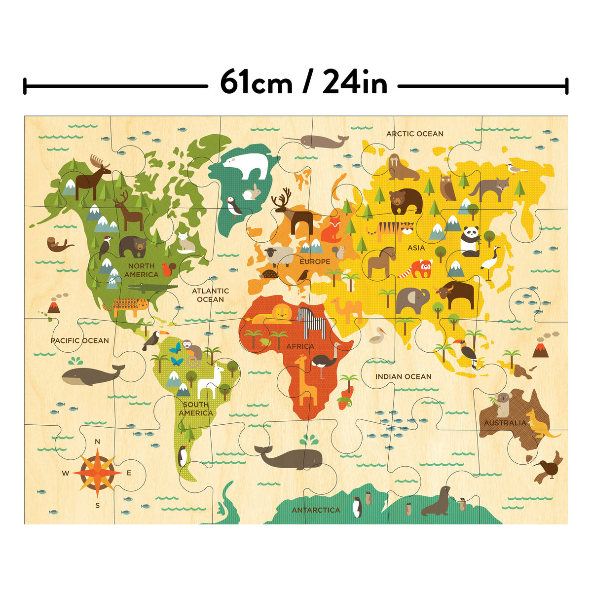 Petit Collage Our World Floor Puzzle