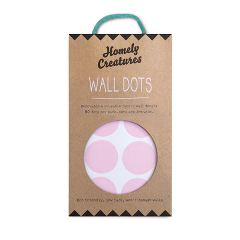 Homely Creatures Wall Decal Dots - Pink