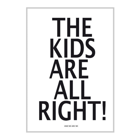 MiniWilla The Kids Poster