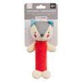 Petit Collage Baby Fox Organic Squeaker