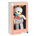 Petit Collage Busy Bunny Organic Activity Toy