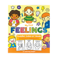 Ooly Toddler Color-in Book - My First Feelings