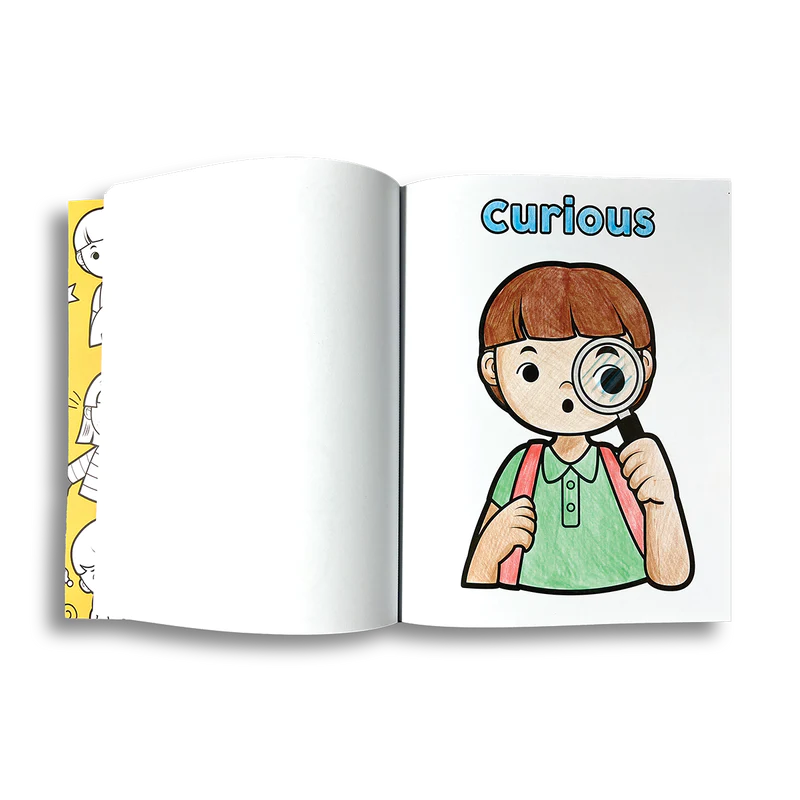 Ooly Toddler Color-in Book - My First Feelings