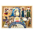 Melissa & Doug Wooden Christmas Nativity Set