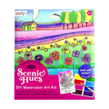 Ooly Scenic Hues DIY Watercolor Art Kit - Flowers and Gardens