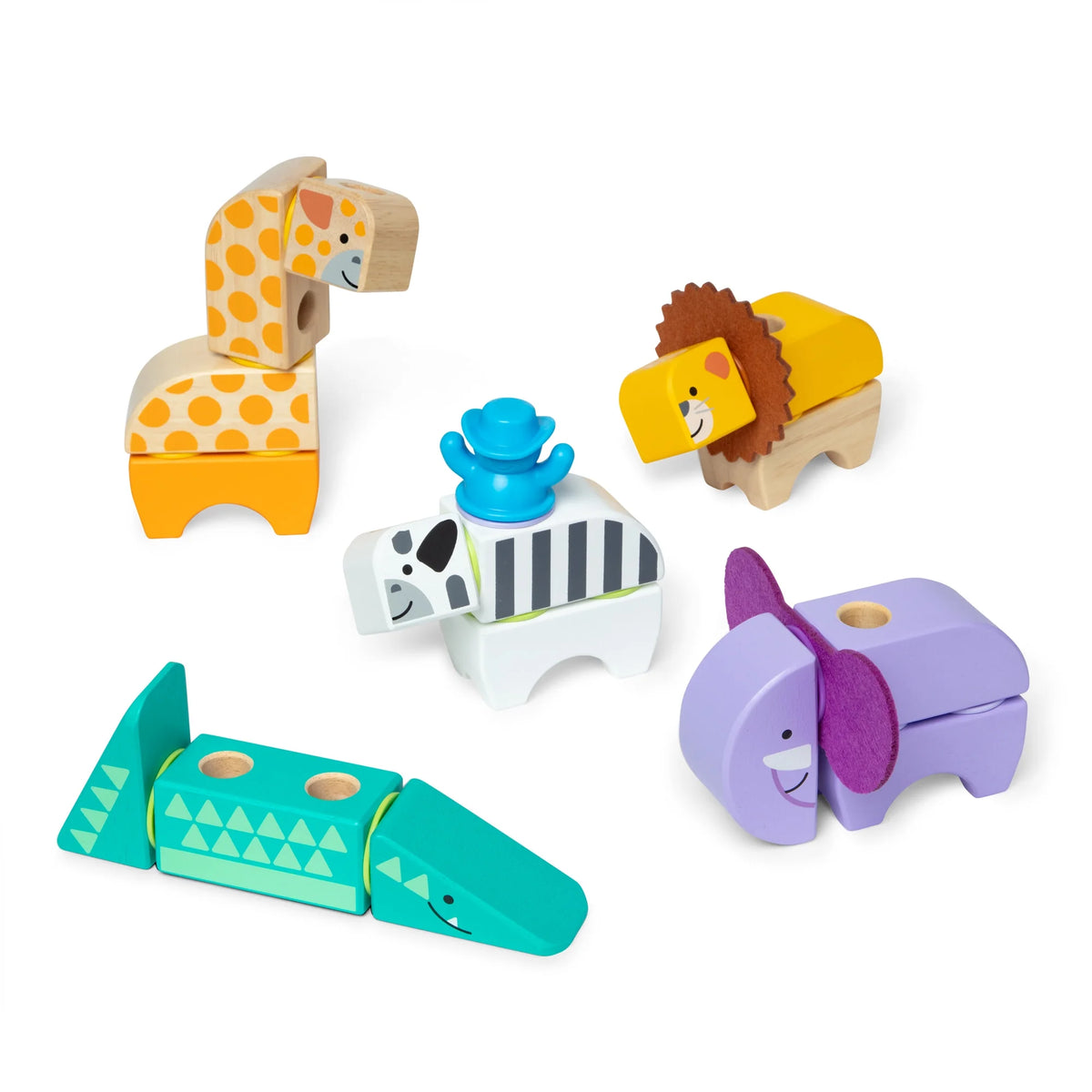 Melissa & Doug Blockables Play Set - Safari