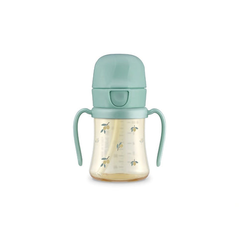 Grosmimi PPSU Straw Cup Olive 200 ml