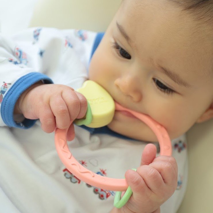 People Rice Ring Teether