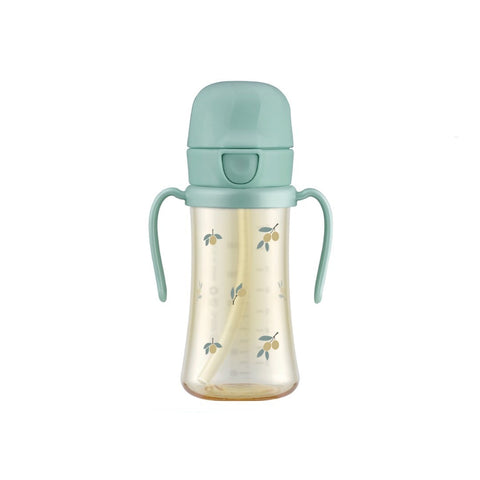 Grosmimi PPSU Straw Cup Olive 300 ml