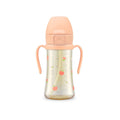 Grosmimi PPSU Straw Cup Peach Flower 300 ml