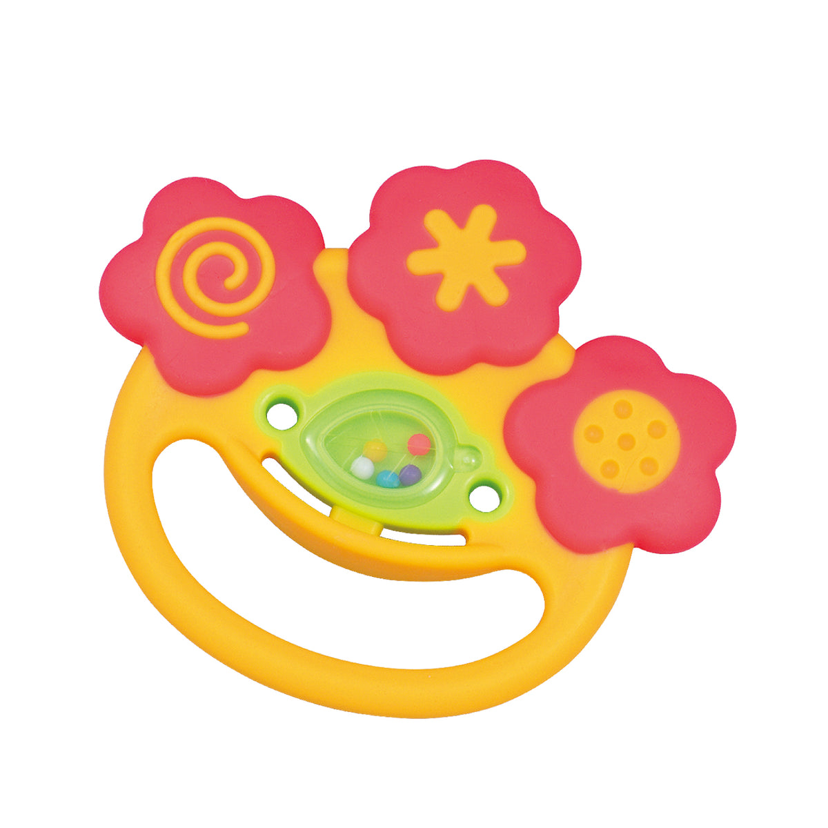 Toyroyal Love of Mom Series - Smiley Rattle Teether