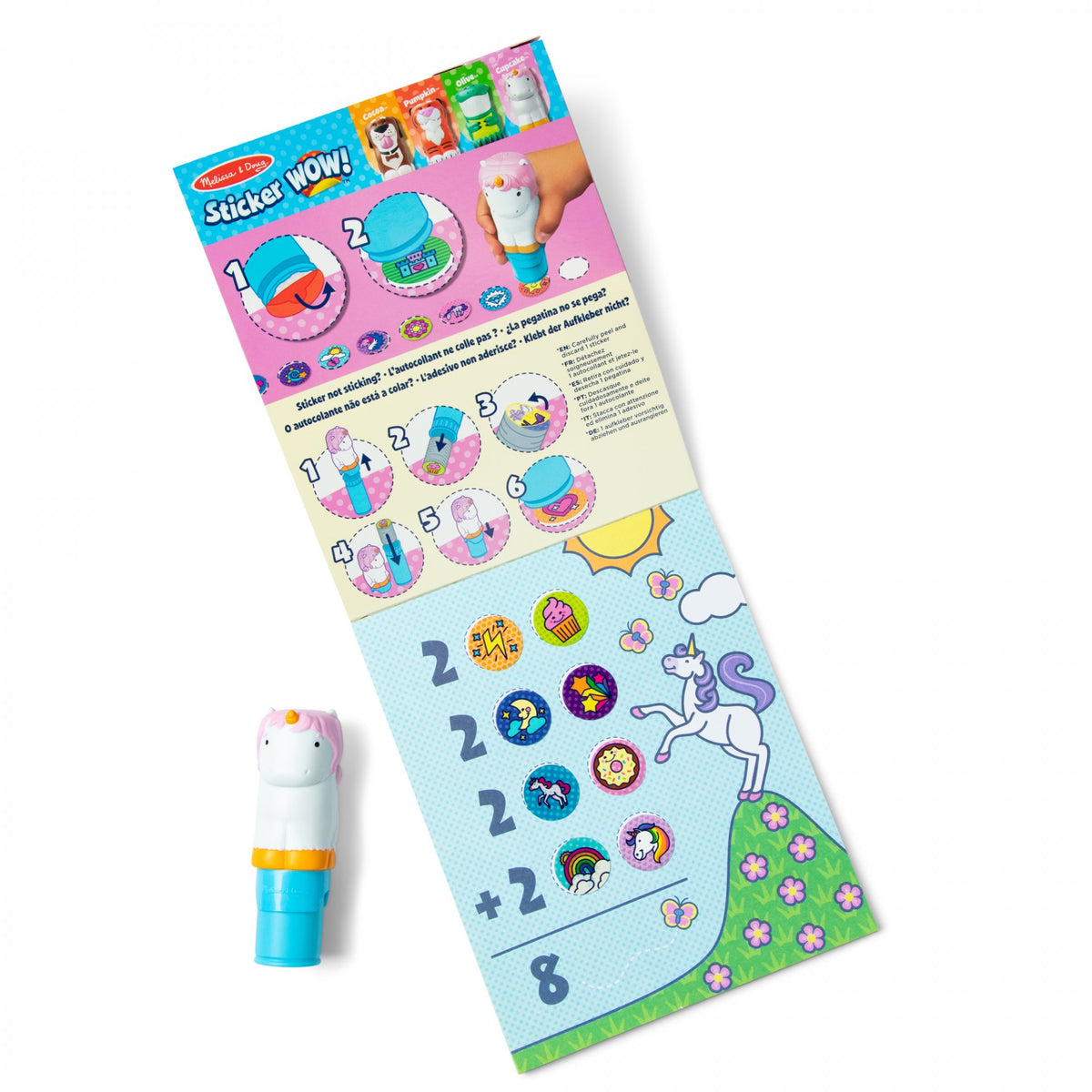 Melissa & Doug Sticker Wow Activity Pad - Unicorn