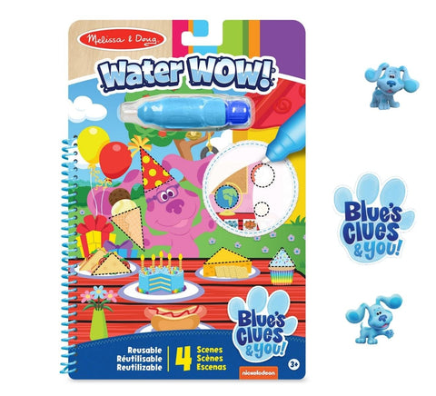 Melissa & Doug Blues Clues Water Wow - Shapes