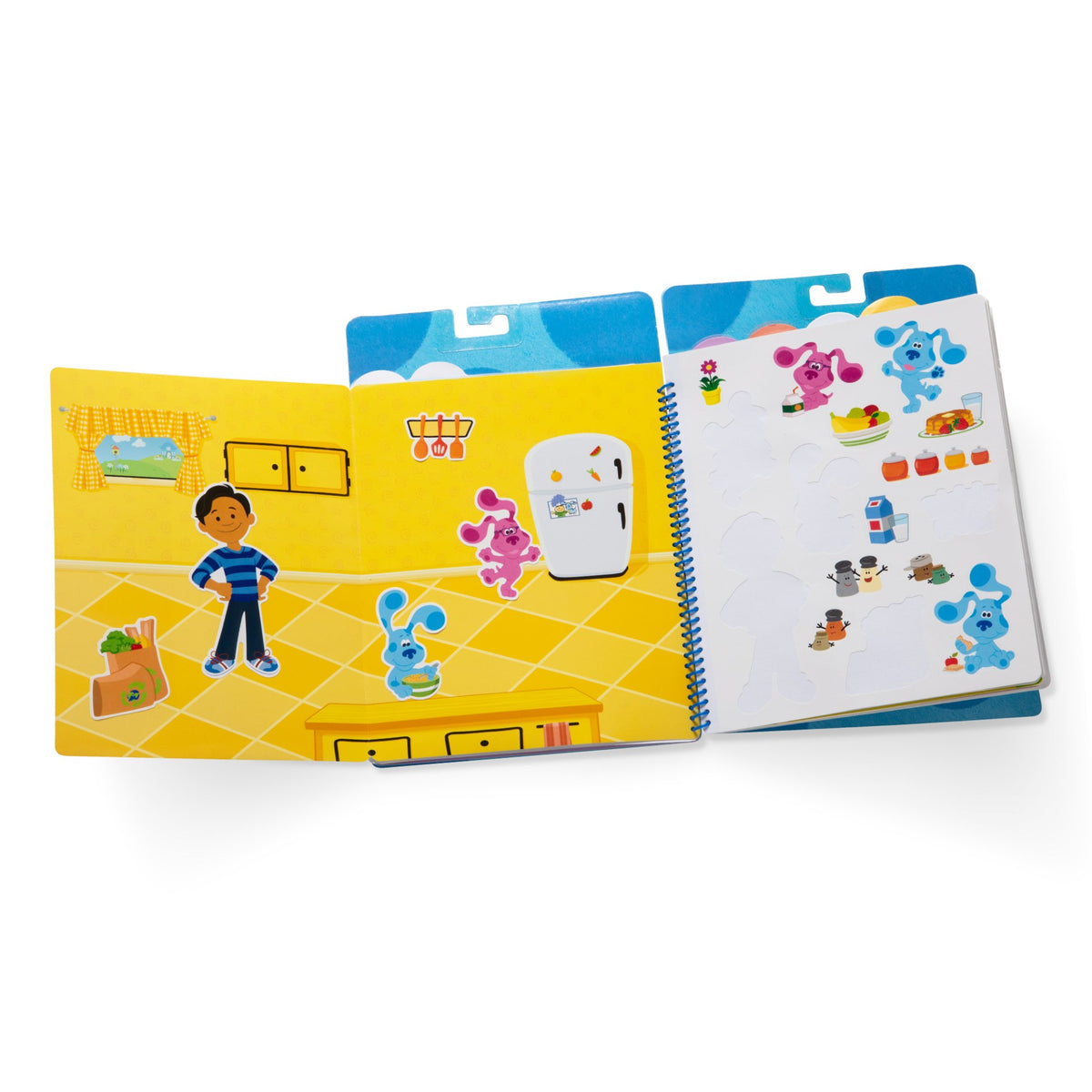 Melissa & Doug Blues Clues Restickable Stickers Pad - Places Blue Loves