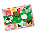 Melissa & Doug Chunky Puzzle Farm Animals