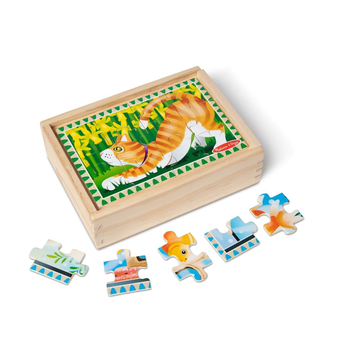 Melissa & Doug 4-in-1 Puzzle Pets