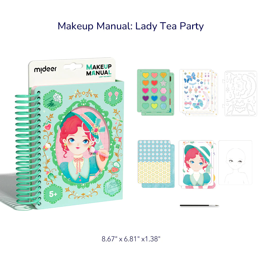 Mideer Make Up Manual - Lady Tea Party