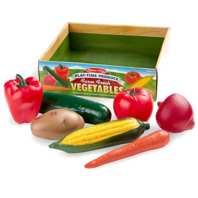 Melissa & Doug Play-Time Farm Fresh Vegetables