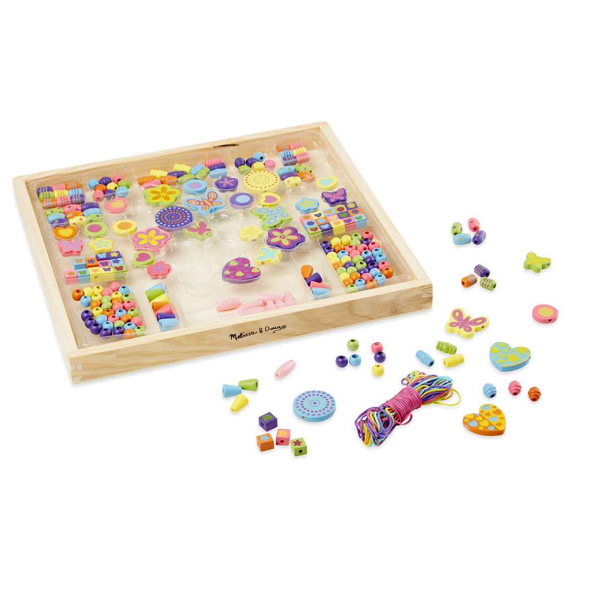 Melissa & Doug Deluxe Bead Set Bouquet