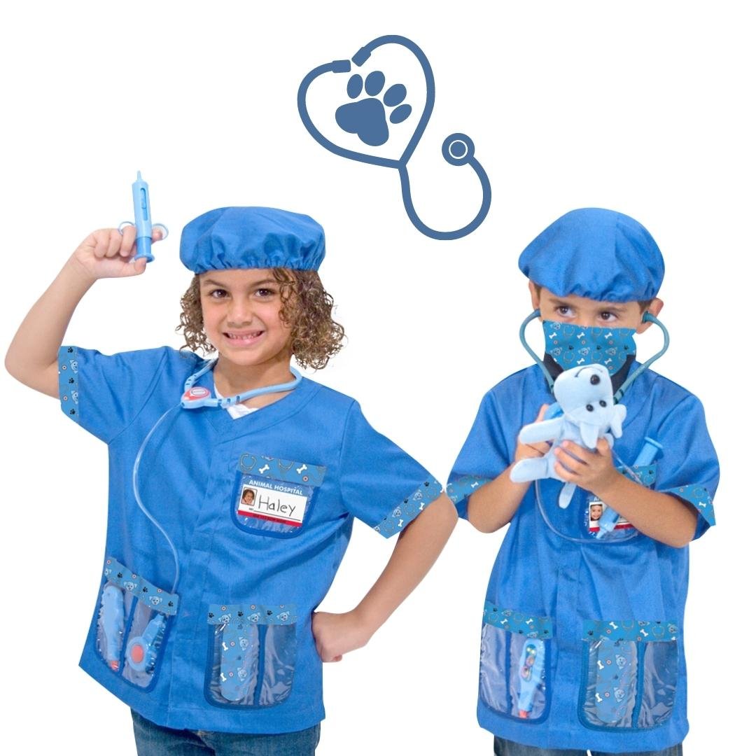 Melissa & Doug Role Play Costume Veterinarian