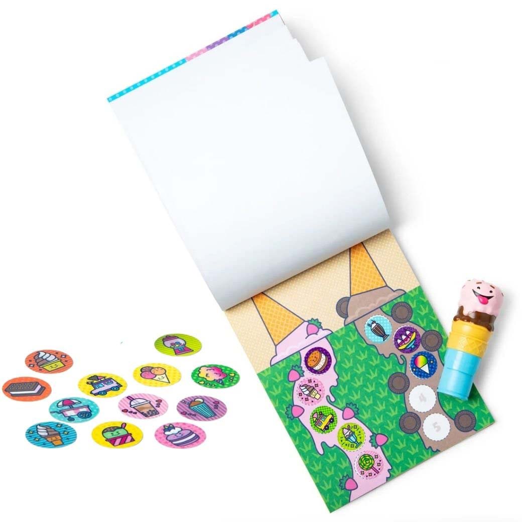 Melissa & Doug Sticker Wow Activity Pad - Ice Cream