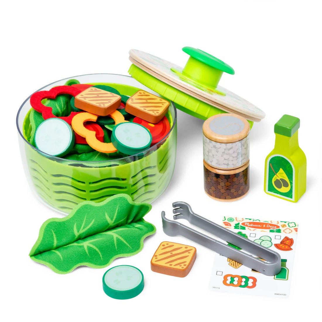 Melissa & Doug Salad Spinner Play Set