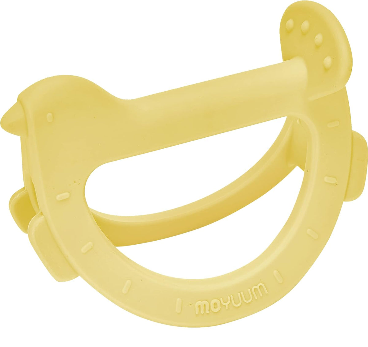 MOYUUM Gift Set Teether Swing Bird Red and Pony Yellow