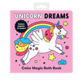 Mudpuppy Color Magic Bath Book - Unicorn Dreams