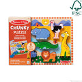 Melissa & Doug Chunky Puzzle  Safari