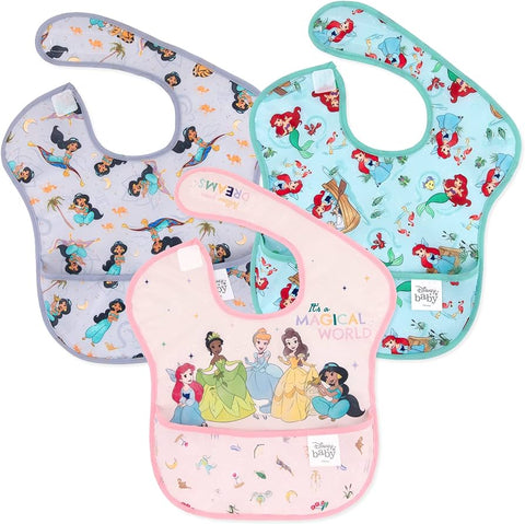 Bumkins SuperBib 3 Pk - Disney Princess80