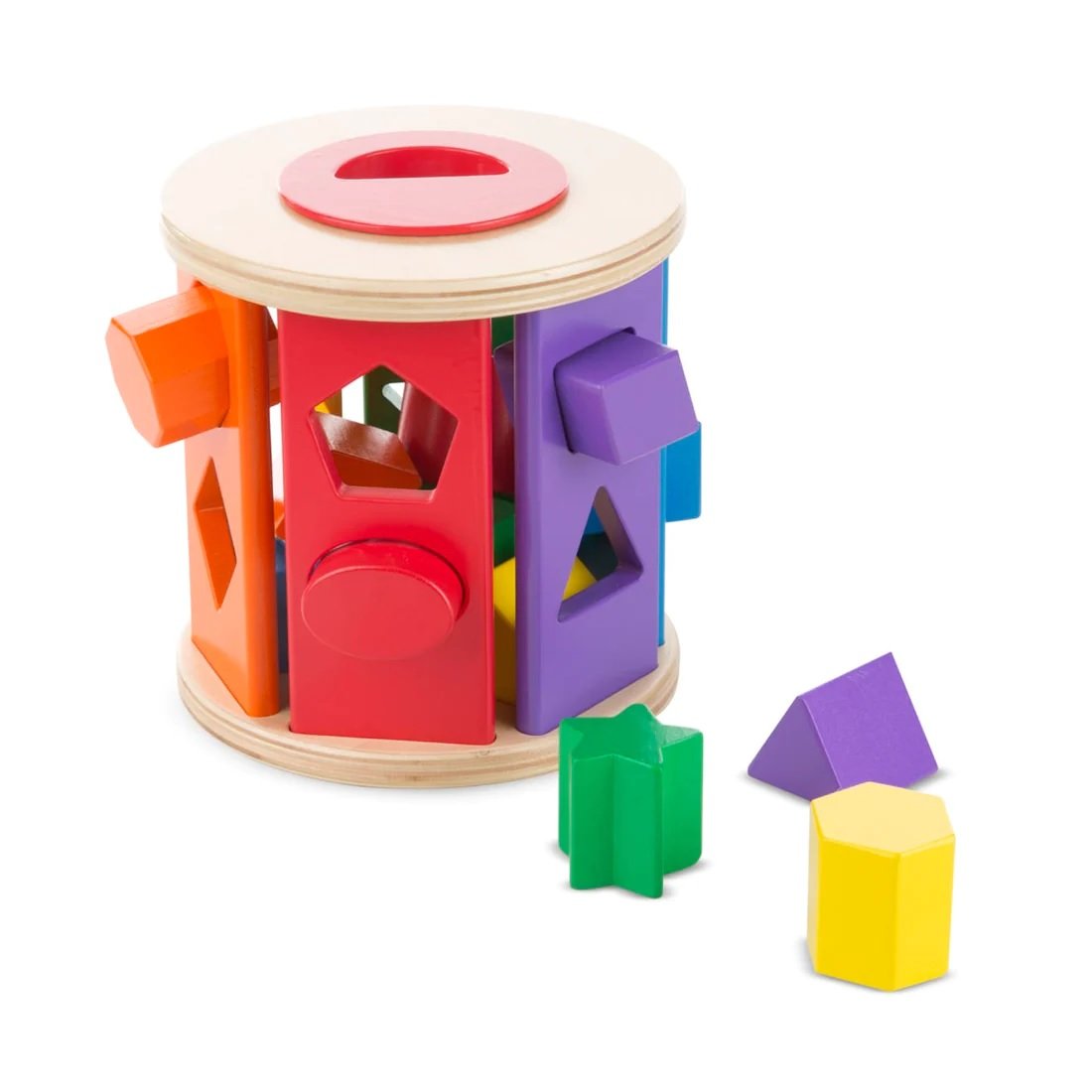 Melissa & Doug Shape Sorting Match & Roll