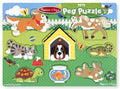 Melissa & Doug Peg Puzzle Pets
