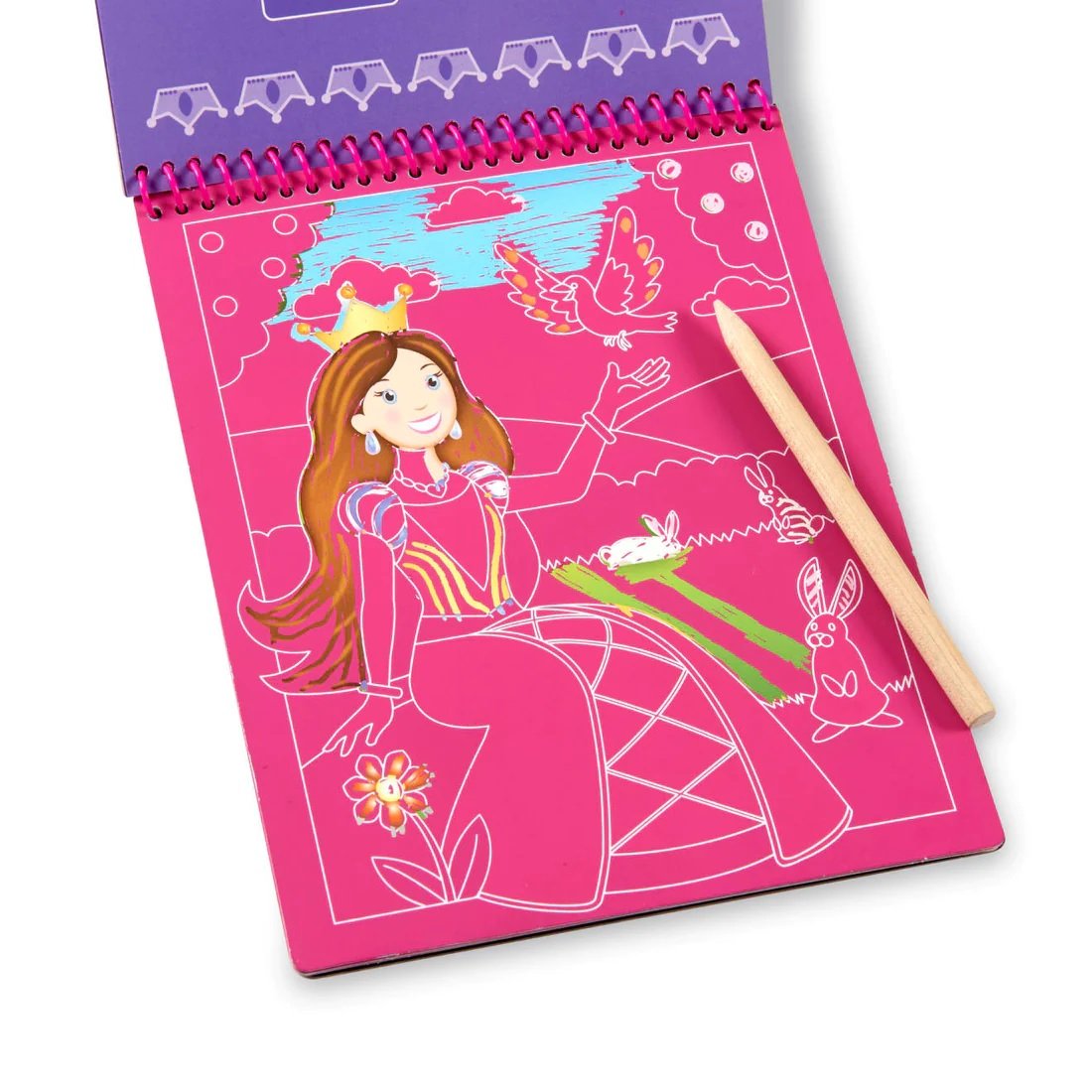 Melissa & Doug Scratch Art Princess
