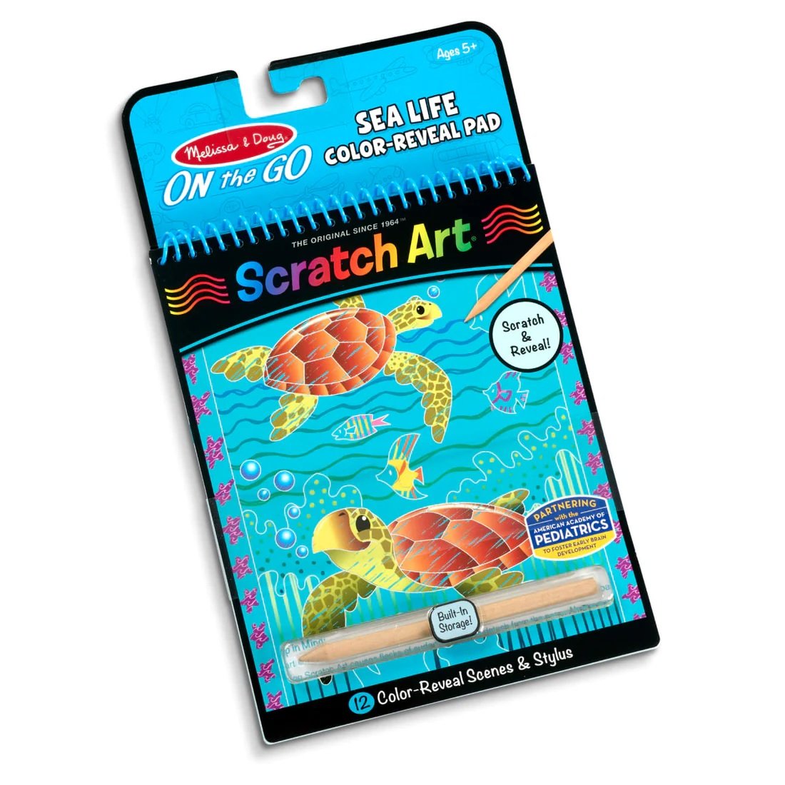 Melissa & Doug Scratch Art Sea Life