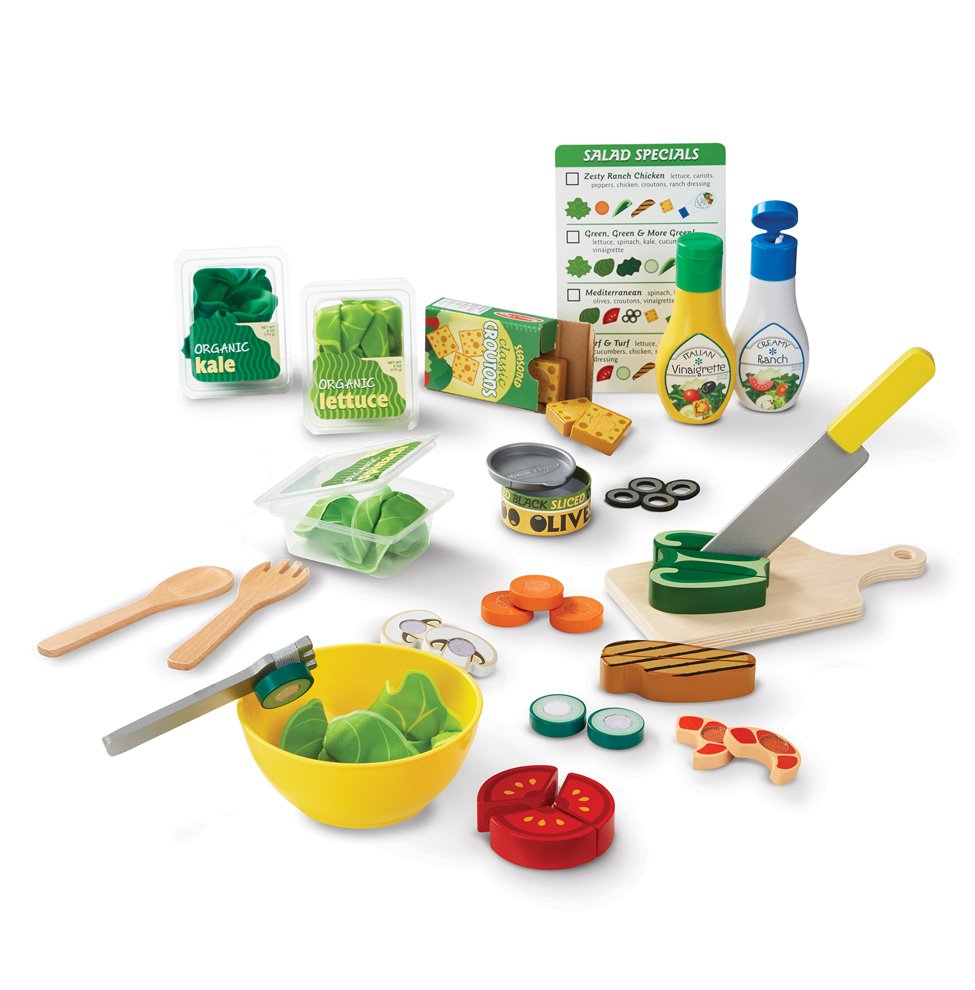 Melissa & Doug Slice & Toss Salad Set