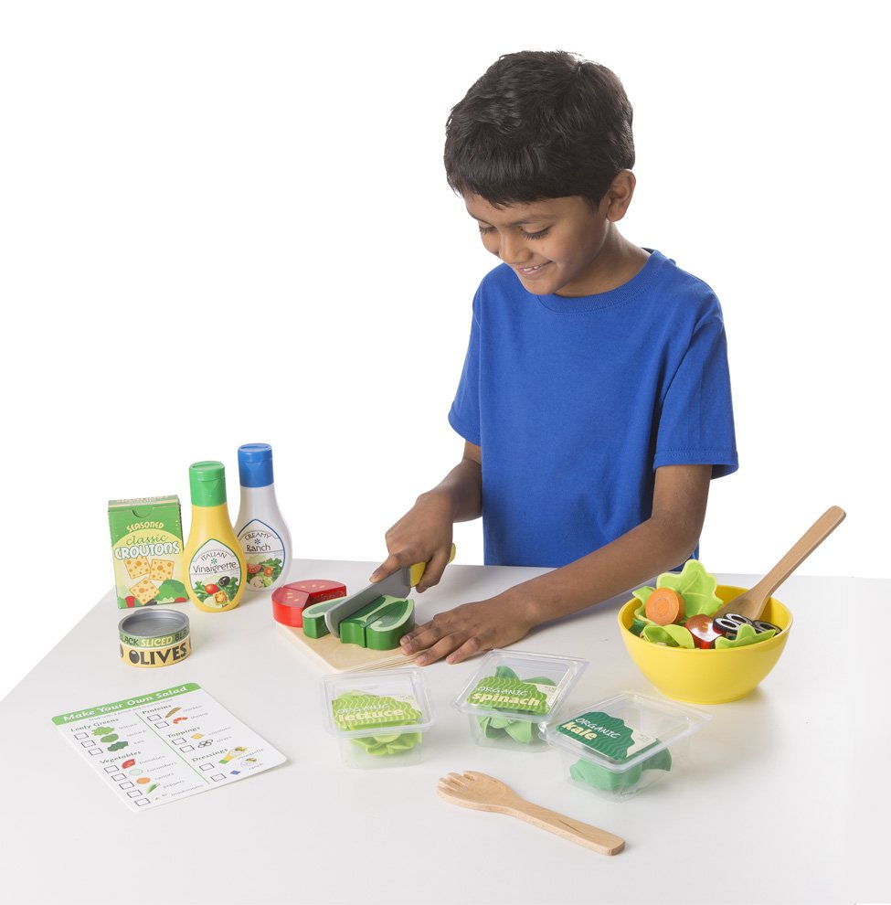 Melissa & Doug Slice & Toss Salad Set