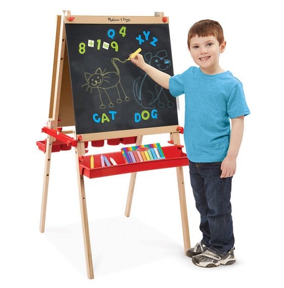 Melissa & Doug Deluxe Magnetic Standing Easel