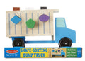Melissa & Doug Shape Sorting Dump Truck