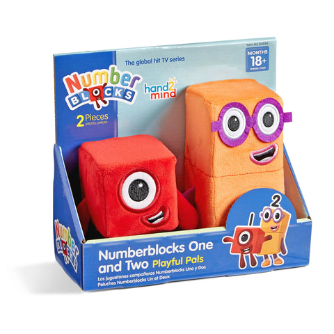 Hand2Mind Numberblocks® One & Two Playful Pals