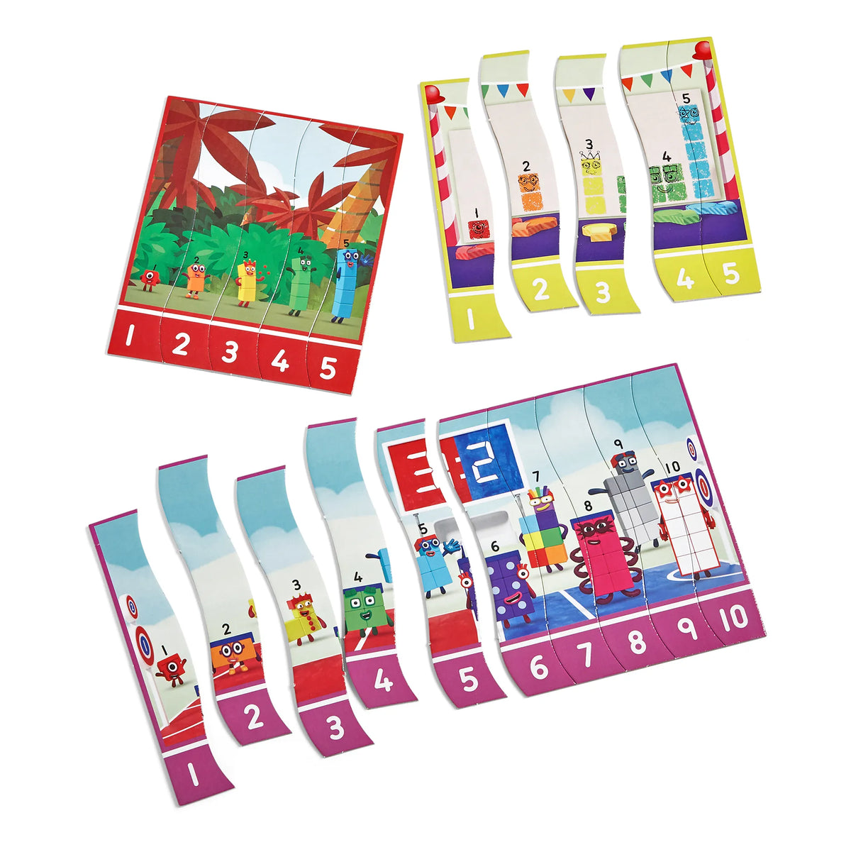Hand2Mind Numberblocks® Sequencing Puzzle Set