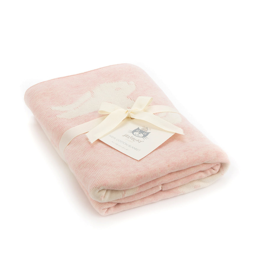 Jellycat Blanket Bunny Pink