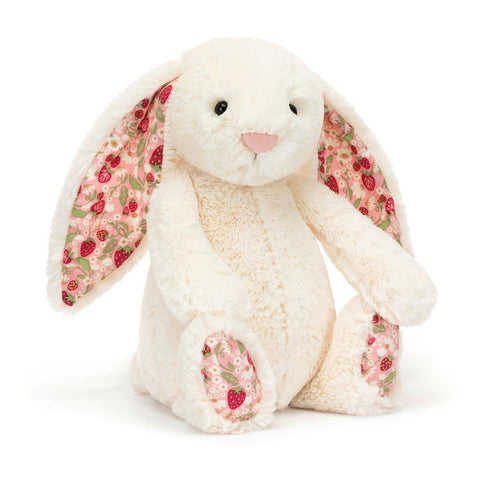 Jellycat Blossom Cream Bunny 'Berry' Medium 31cm