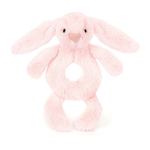 Jellycat Bashful Ring Rattle Pink Bunny