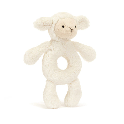 Jellycat Bashful Ring Rattle Lamb