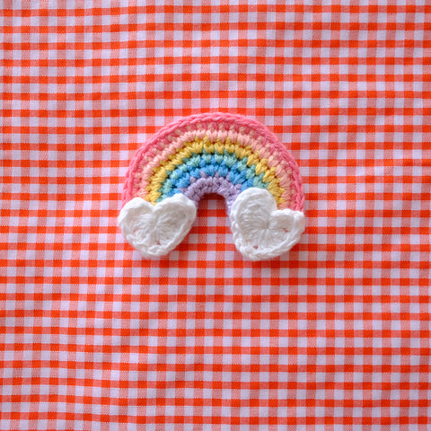 Nutkin Story Crochet Hair Clip Rainbow Set