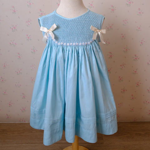 Nutkin Story Garden Dress Blue