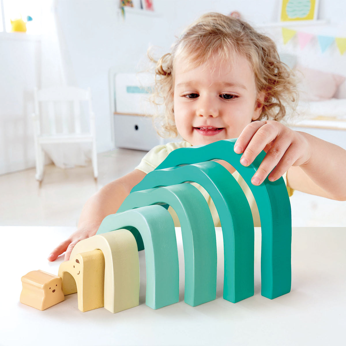 Hape Arctic Polar Bear Stacking Blocks