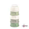 Beaba Formula and Snacks Container 4 compartments Sage Green